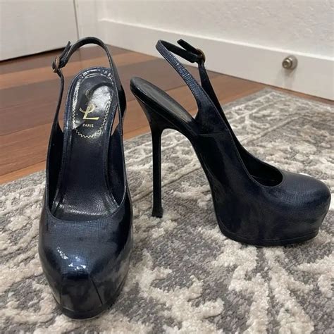 ysl tribtoo high heel pump|ysl tribtoo sandals.